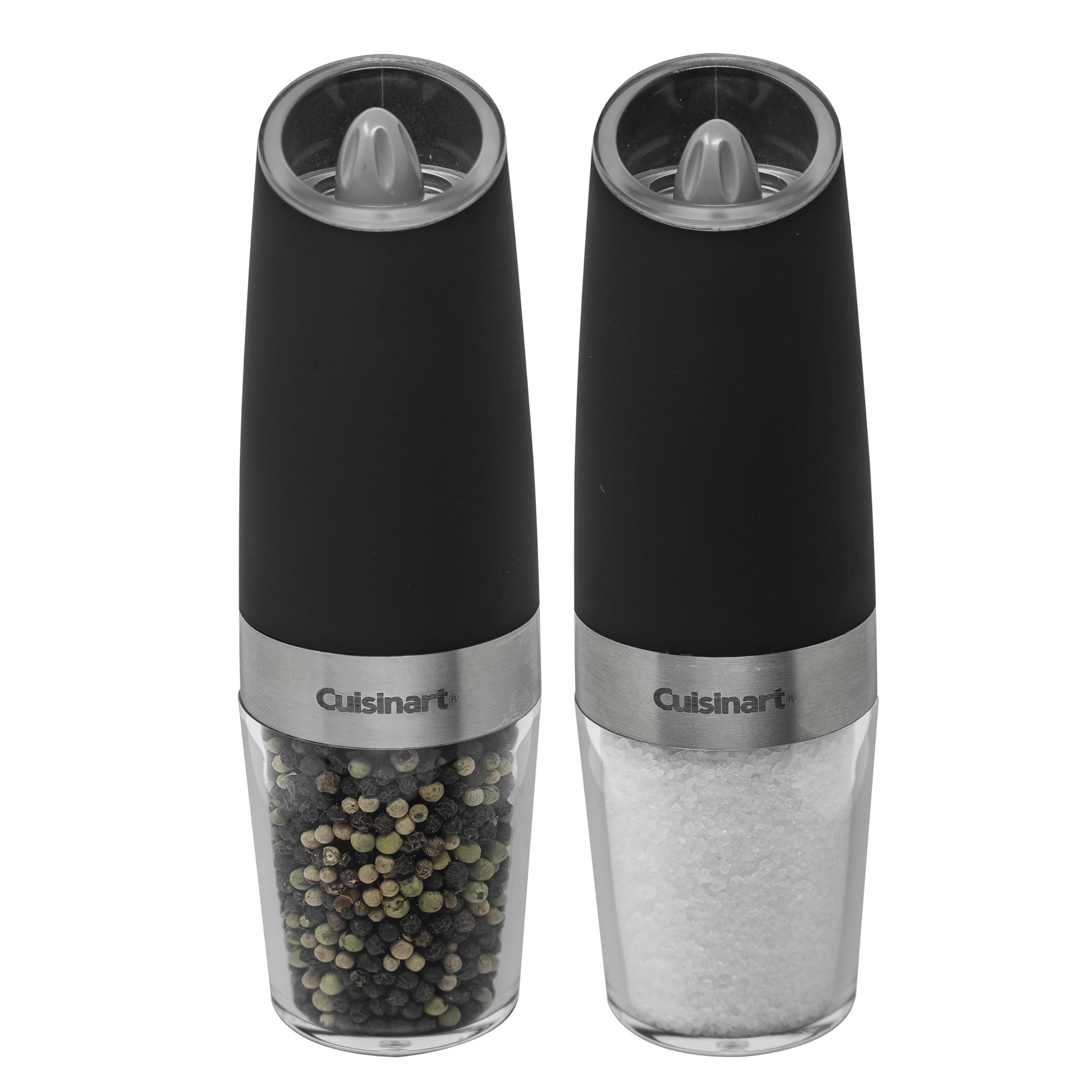 Cuisinart clear body revealing remaining spice level for fewer refills