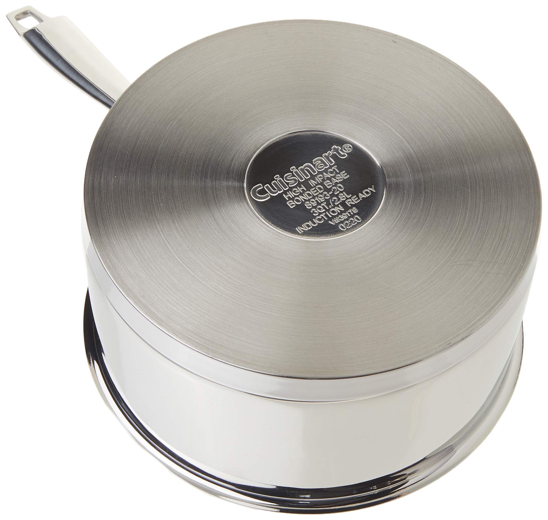 Cuisinart Cool Grip handle and rivets demonstrating secure hold and long‑lasting durability