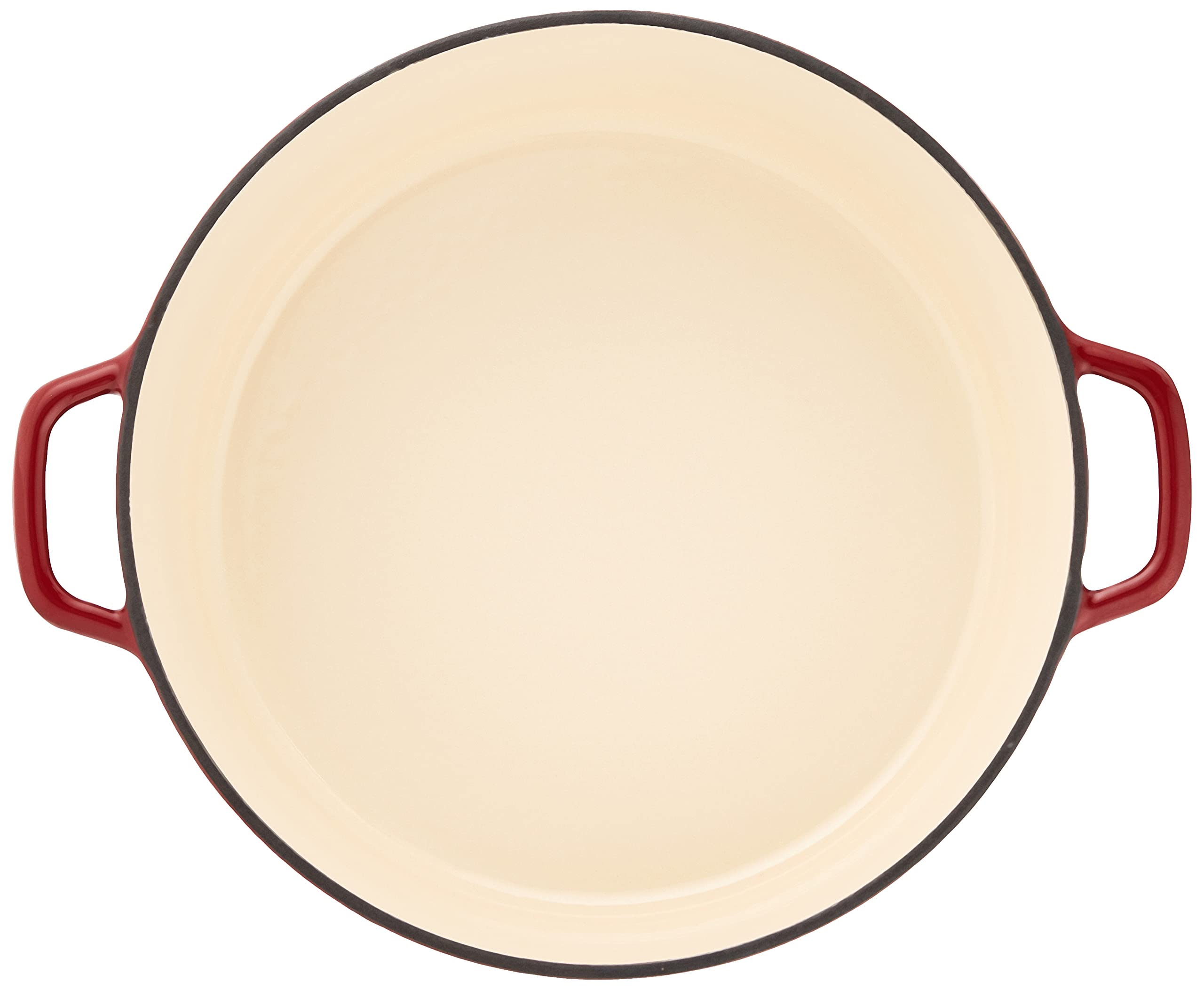 Cuisinart Dutch oven cooking on stovetop highlighting even heat distribution