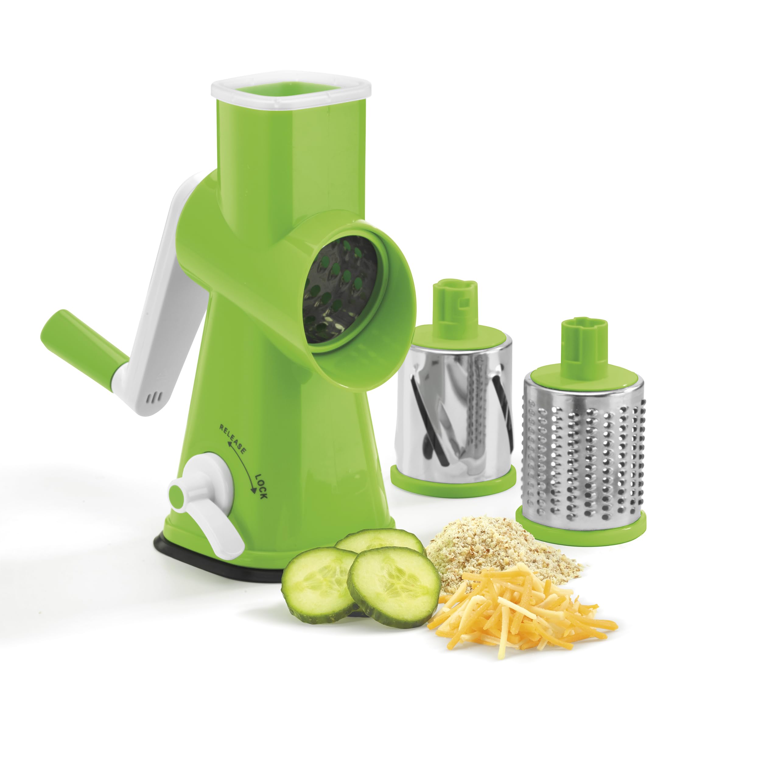Cuisinart Fresh Slice front view showing unit and suction base for stable prep