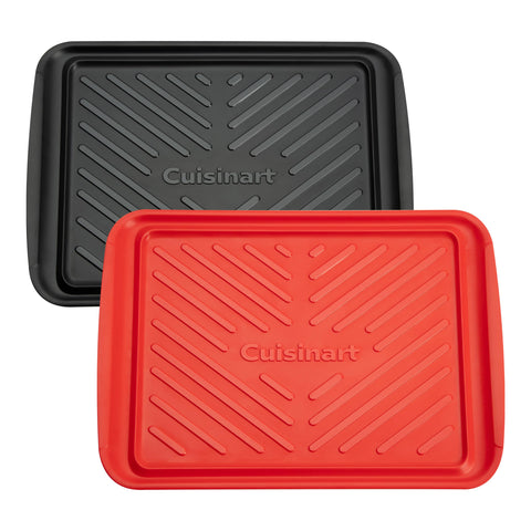 Cuisinart front packaging showing both prep and serving trays for easy identification