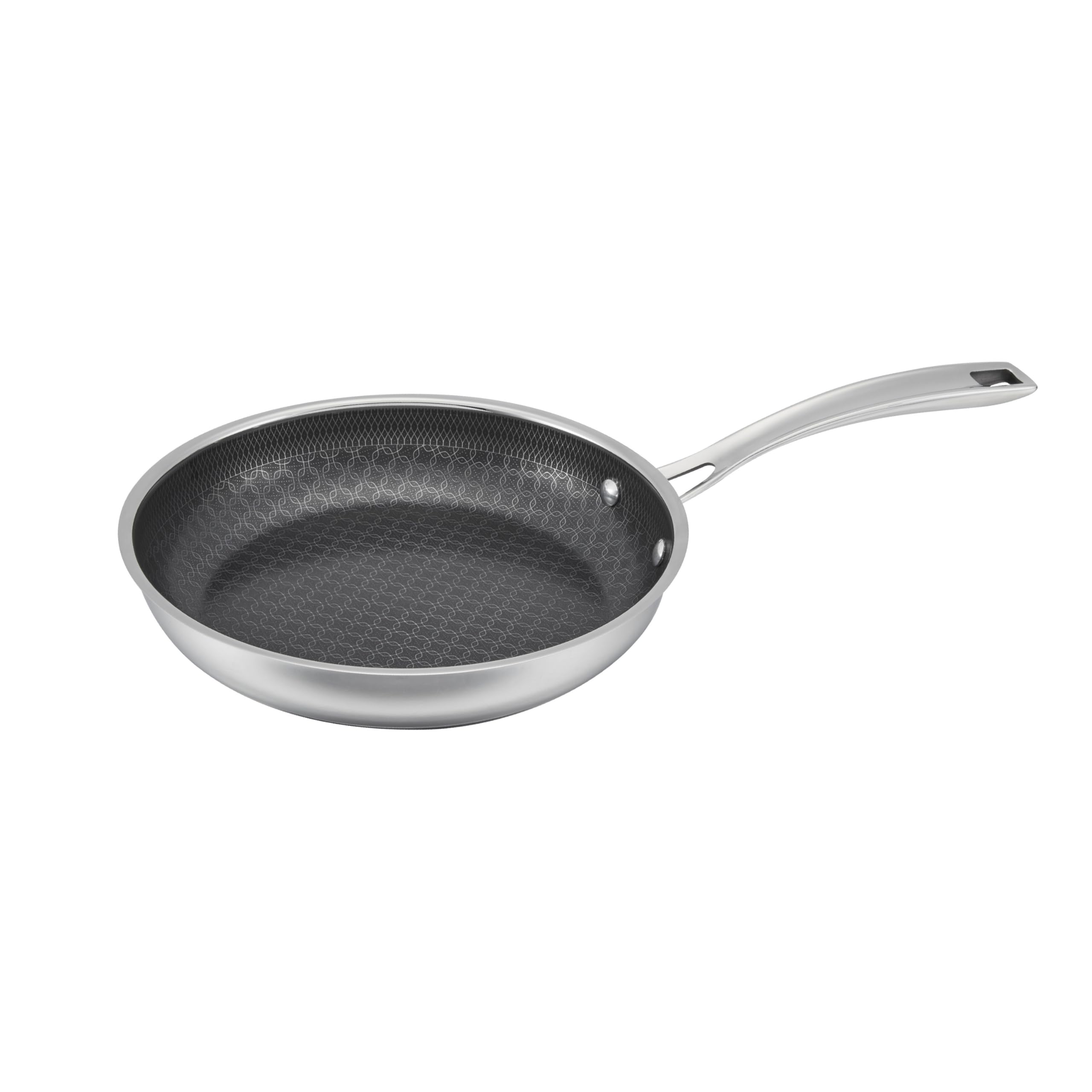 Cuisinart FusionPlus front view showing compact 8-inch skillet and polished finish