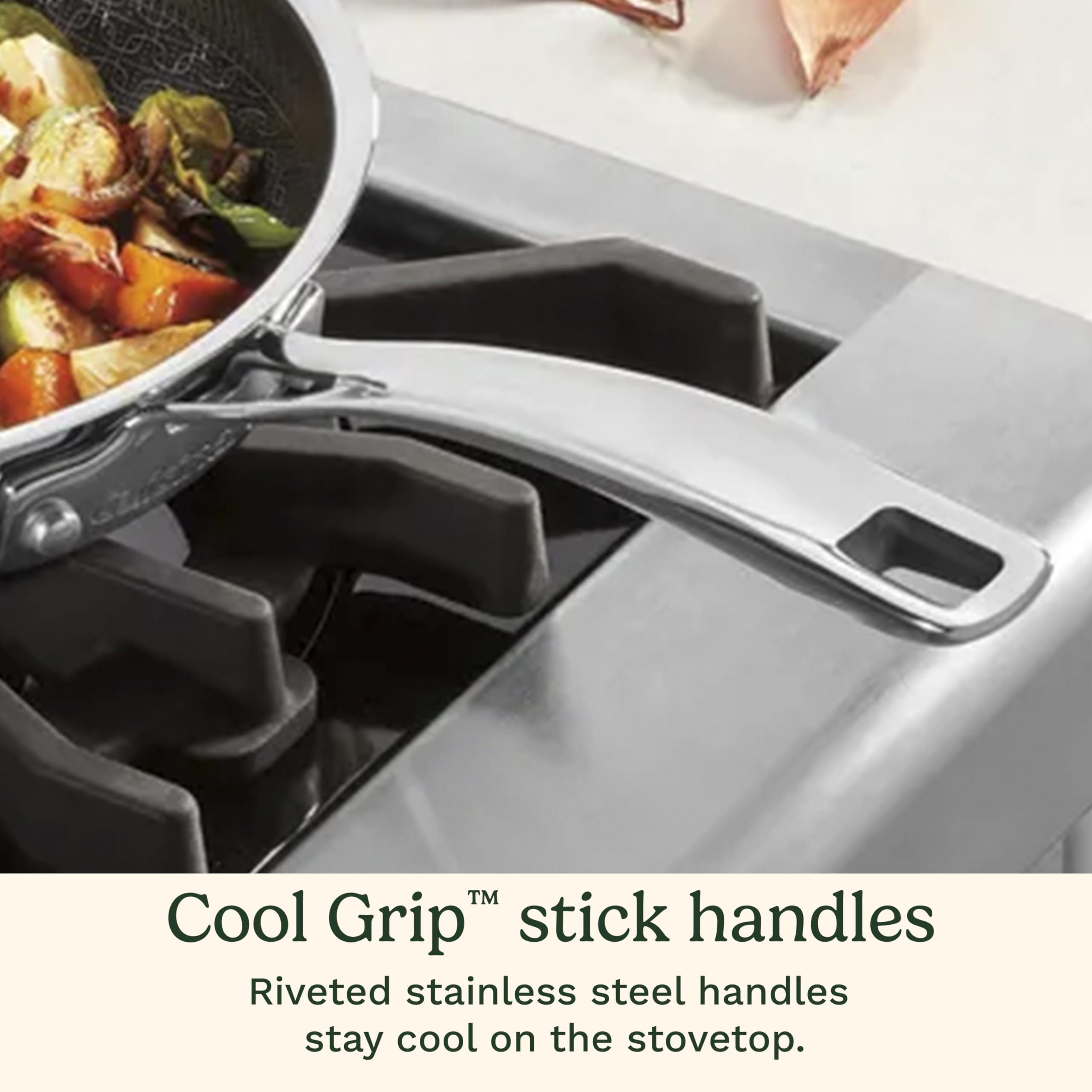 Cuisinart FusionPlus on induction cooktop demonstrating compatibility and fast response