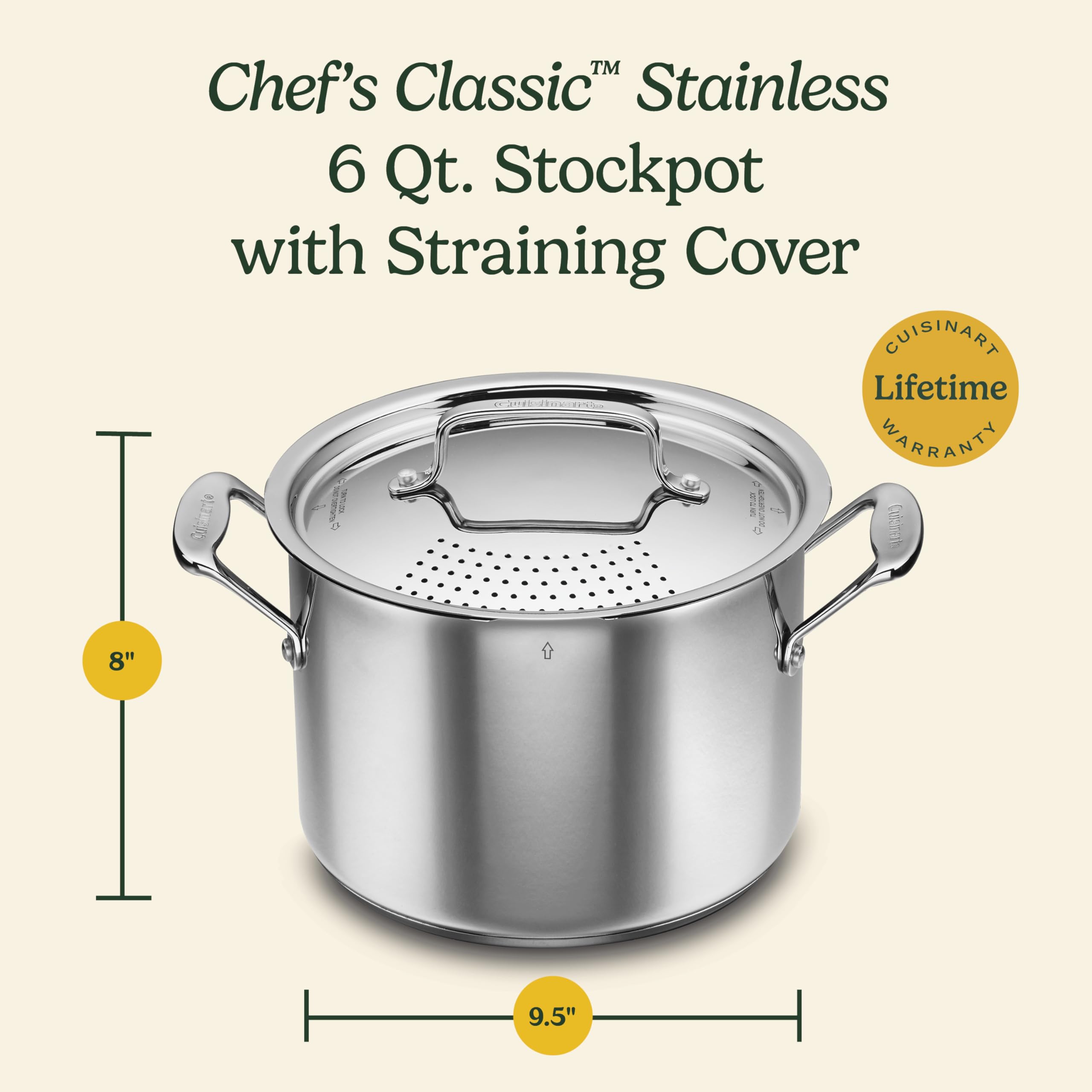 Cuisinart pot in kitchen setting highlighting convenience for family meal prep