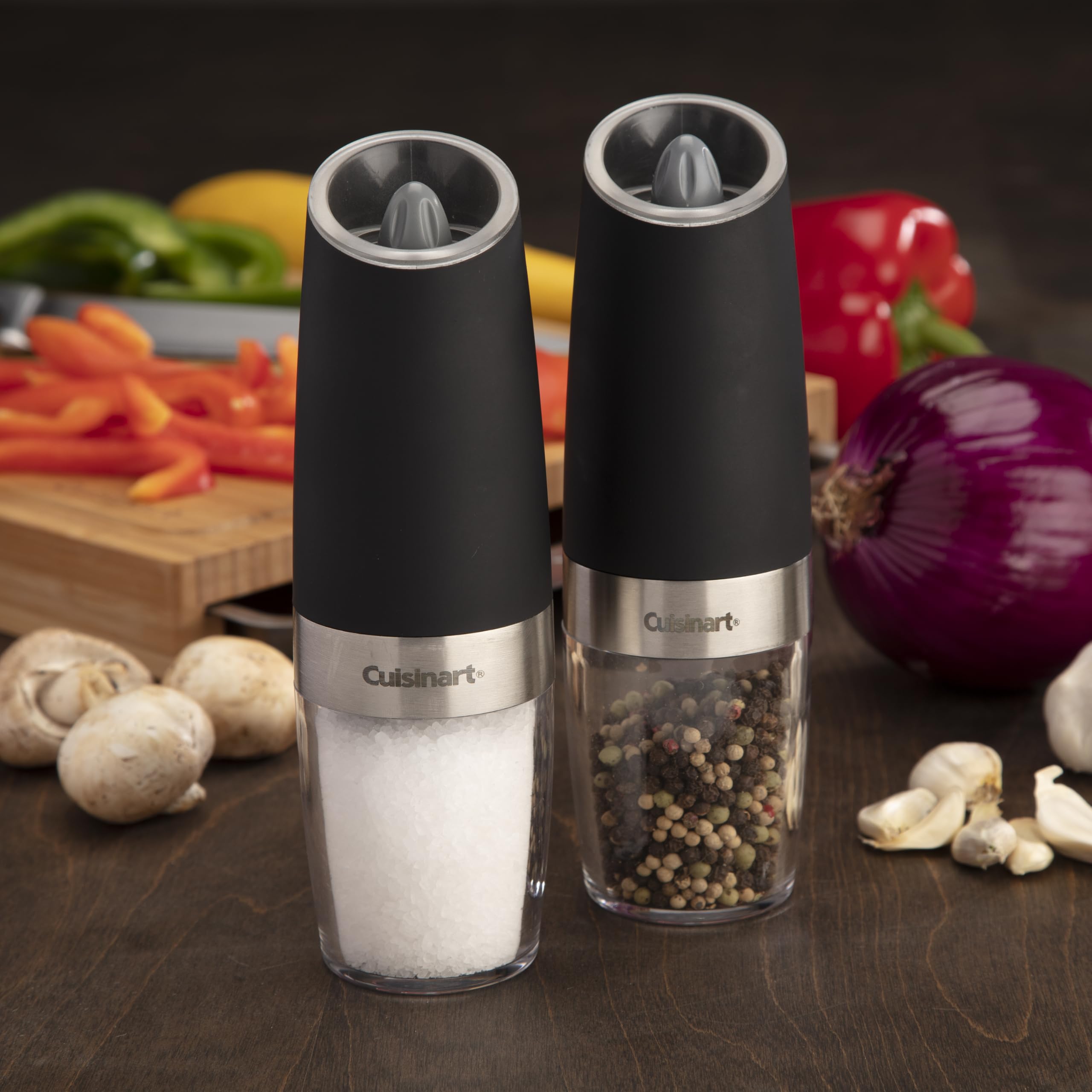 Cuisinart branding and label detail emphasizing quality and identification