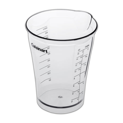 Cuisinart measuring cup front view showing precise fit and accurate measurements