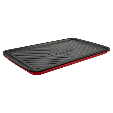Cuisinart trays nested together to save storage space when not in use