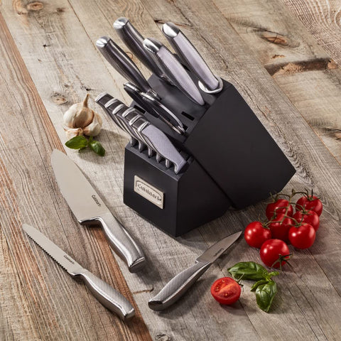 cuisinart paring and utility knives on cutting board showing small-task versatility benefit