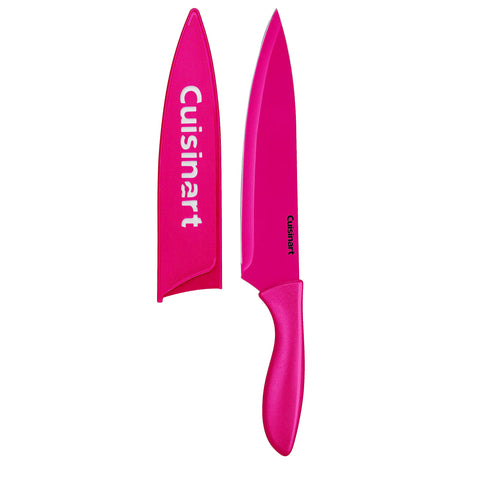 Cuisinart closeup of ceramic-coated blade showing smooth nonstick benefit