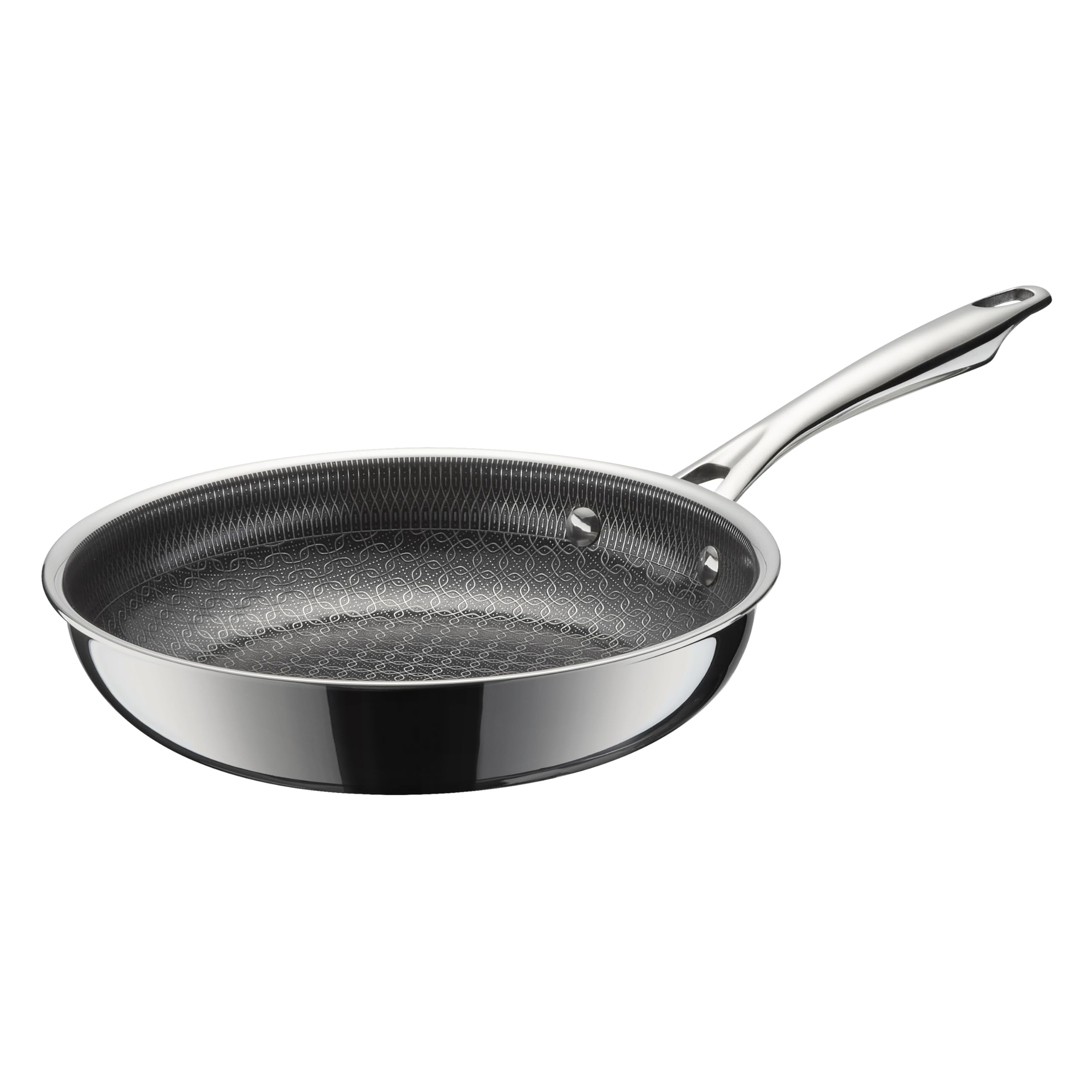 Cuisinart skillet front view showing compact profile and searing capability