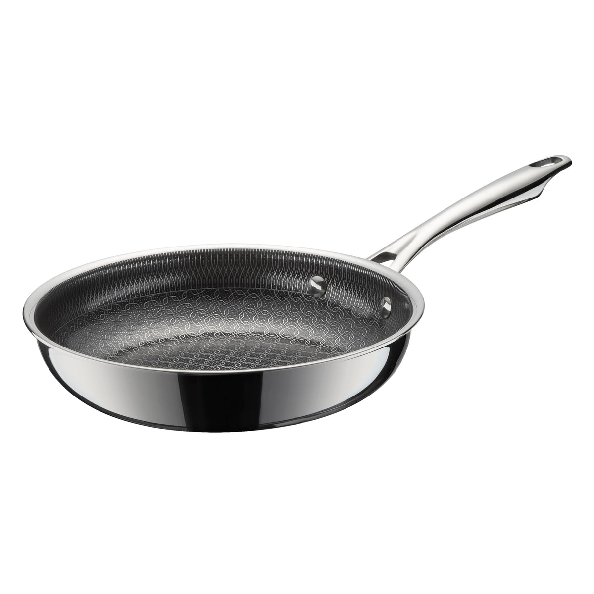 Cuisinart skillet front view showing compact profile and searing capability