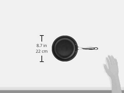 Cuisinart skillet next to spatula showing compact size and single-serving benefit