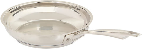 Cuisinart skillet underside close-up of PowerBond base showing even heating benefit