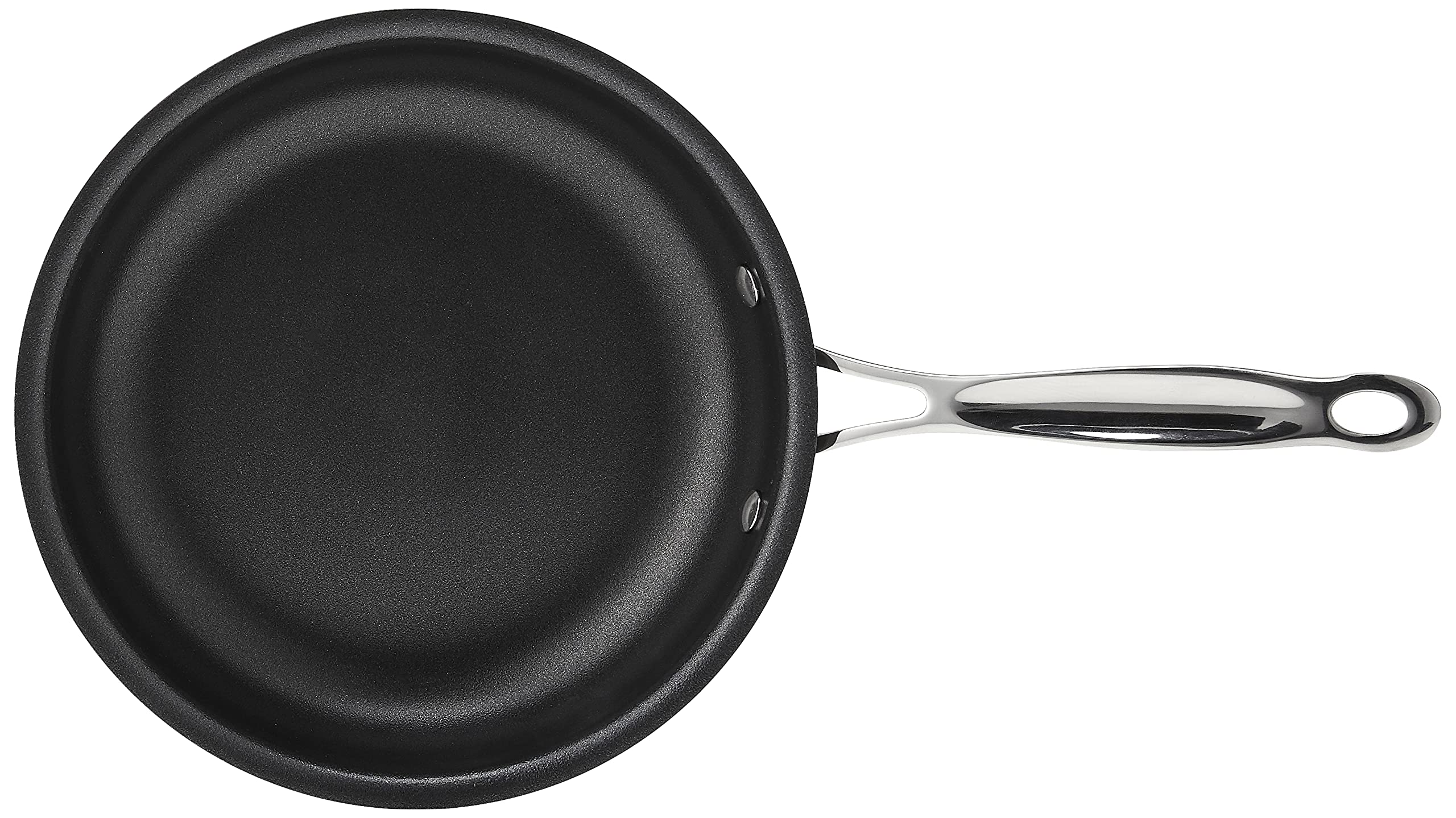 Cuisinart skillet frying an egg demonstrating quick cleanup and nonstick benefit