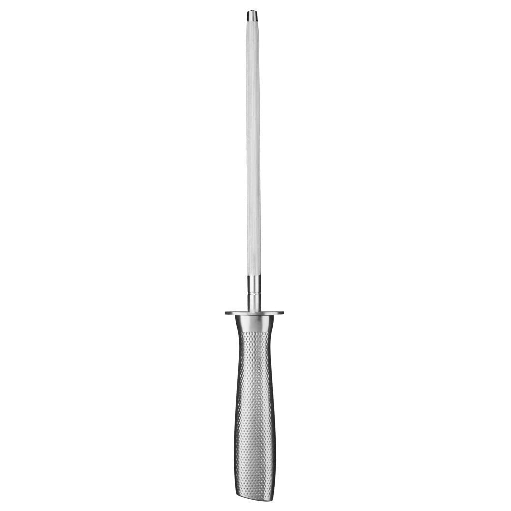cuisinart steak knives set on table showing attractive presentation and sharp dining cuts benefit