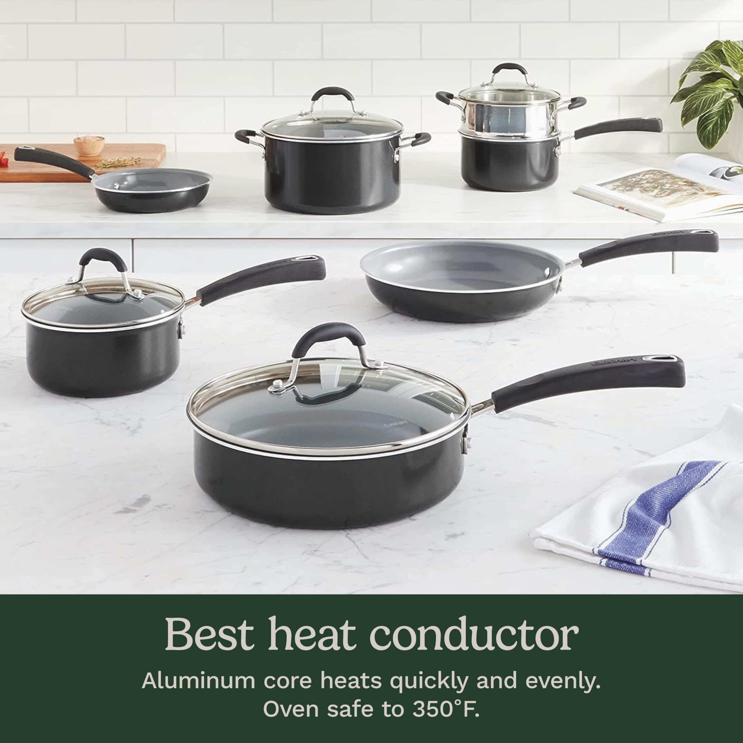 Cuisinart steamer insert with vegetables demonstrating quick healthy steaming option