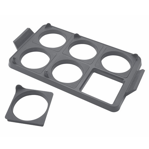 Cuisinart tray on top-rack dishwasher ready for quick, hassle-free cleanup