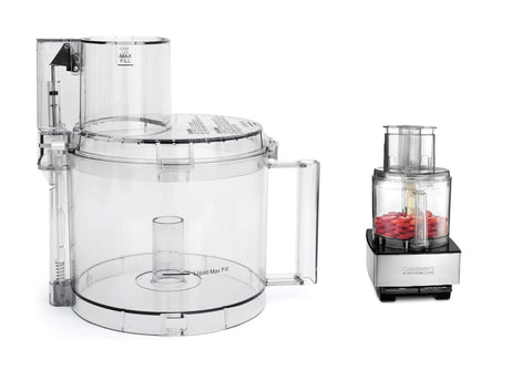 Cuisinart work bowl front view showing fit and durable build benefit