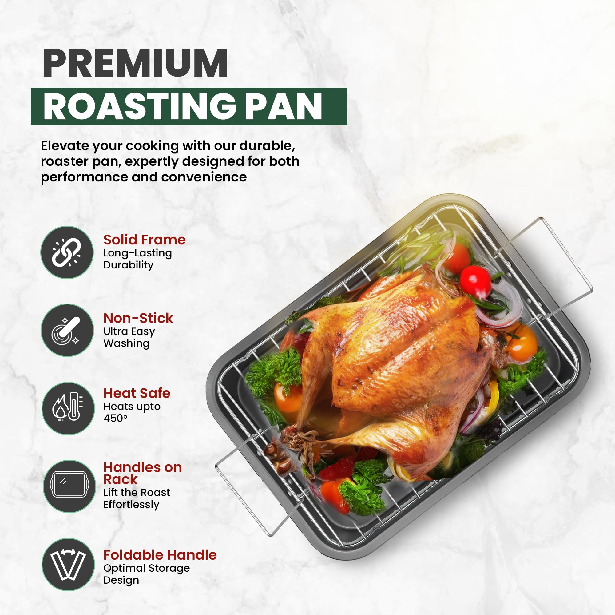 CULINARIN nonstick surface close-up for easy release and cleaning