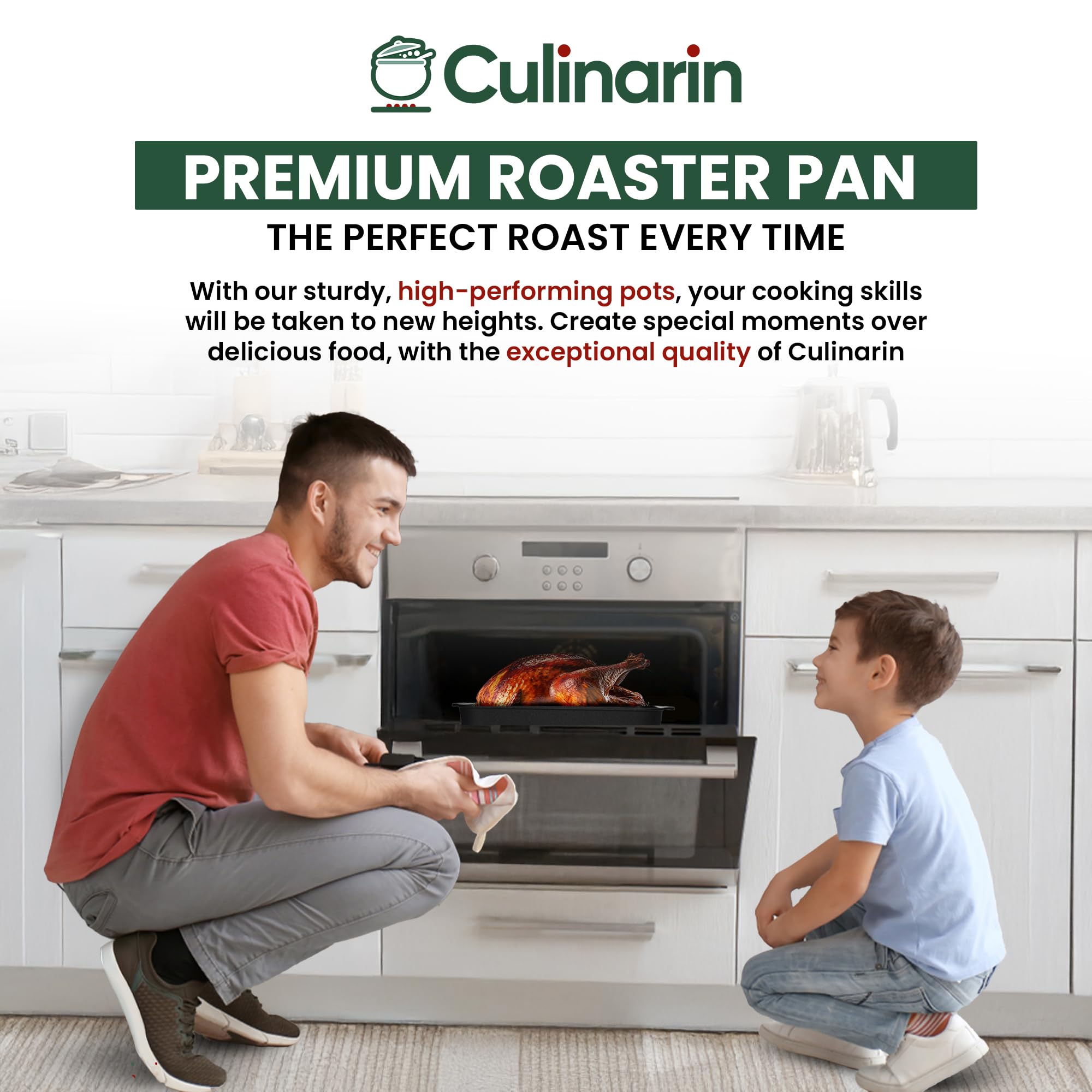 CULINARIN folded rack inside pan illustrating compact storage advantage
