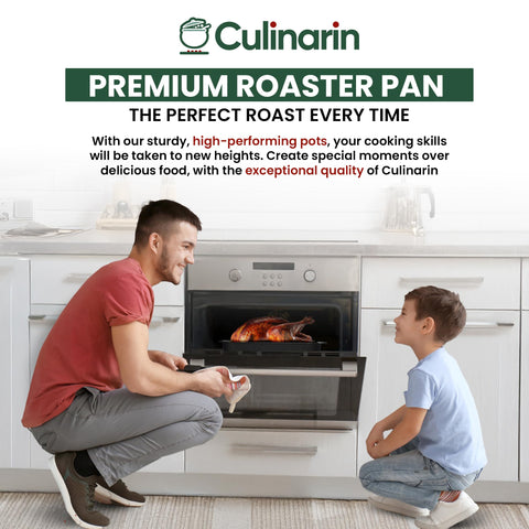 CULINARIN folded rack inside pan illustrating compact storage advantage
