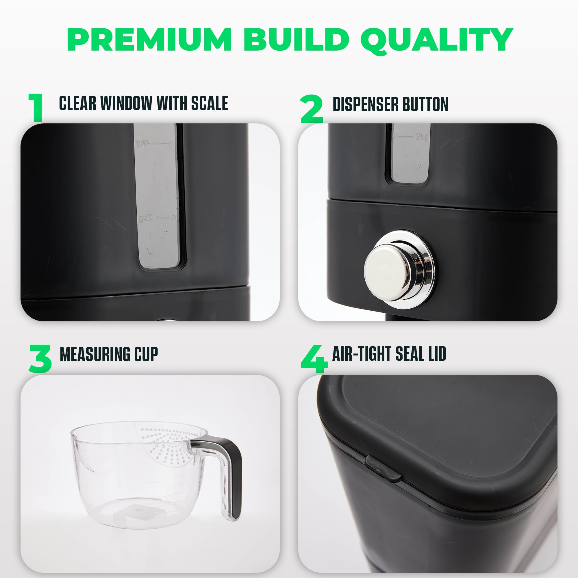Culmino lid close-up highlighting airtight seal for freshness preservation