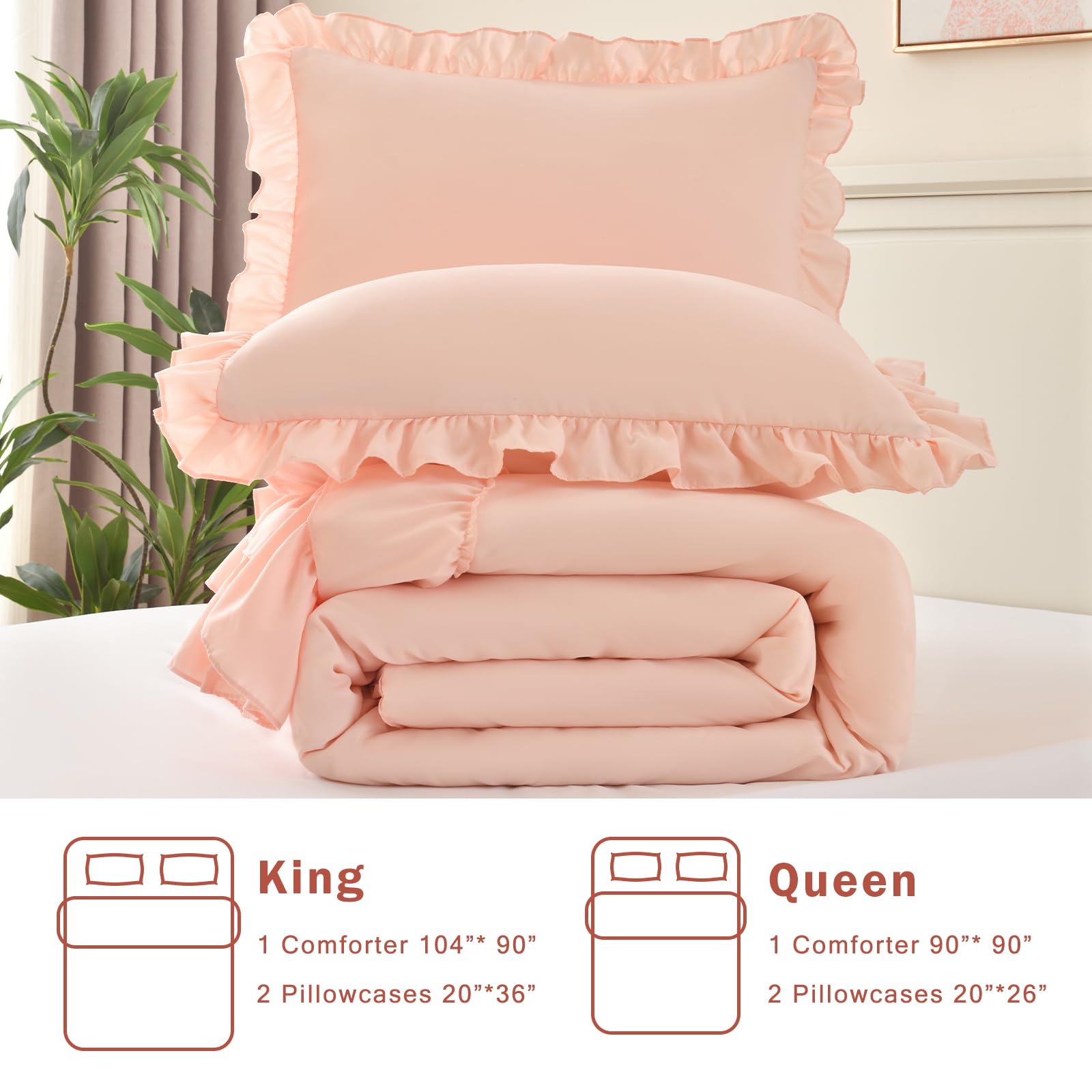 Cupocupa queen bed size comparison showing full coverage and proportional scale