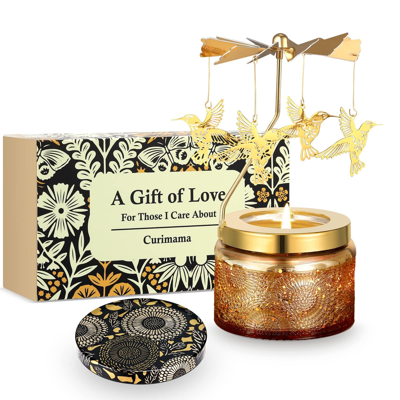 Curimama front packaging jar showing elegant gift-ready presentation and instant charm