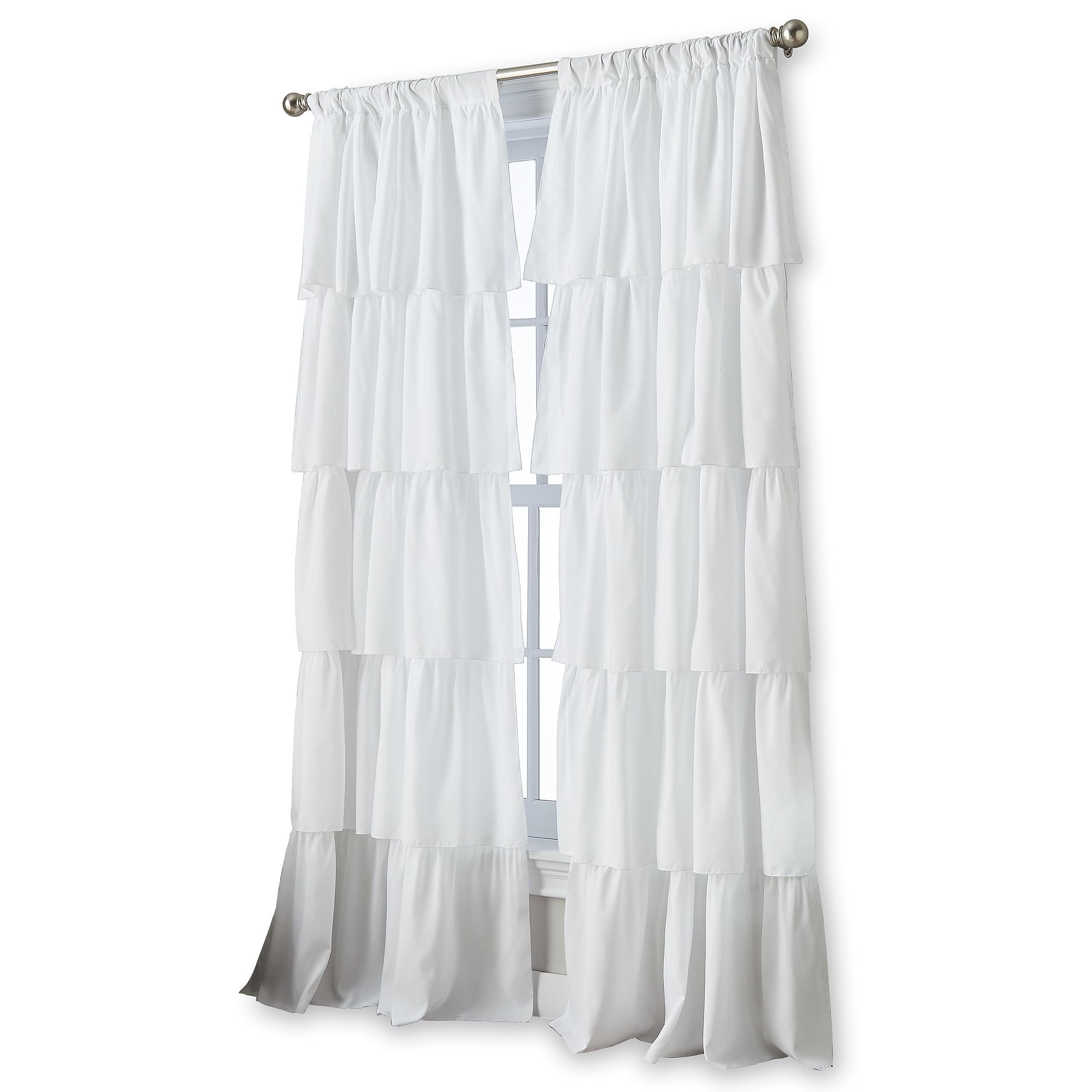 Curtainworks close-up of ruffle texture highlighting decorative detail benefit