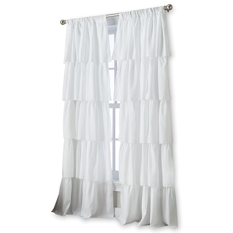 Curtainworks close-up of ruffle texture highlighting decorative detail benefit