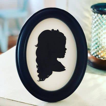 CUT ARTS frame on mantel in room setting illustrating decorative styling