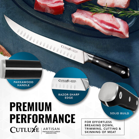Cutluxe lifestyle backyard BBQ setup demonstrating professional performance outdoors