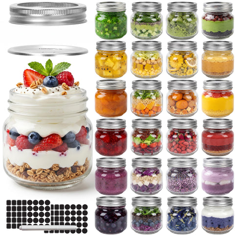 CycleMore front view of 24-pack jars showing organized storage benefit