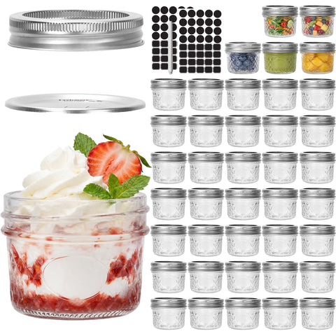 CycleMore front packaging showing 40 mini mason jars and accessories, organized neatly