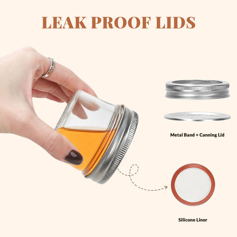 CycleMore jar held in hand showing true 4oz scale and portability benefit
