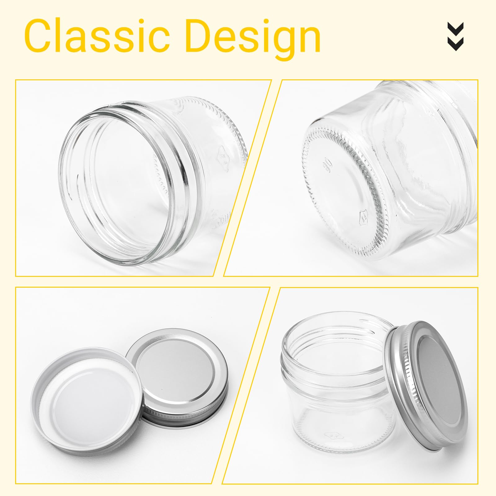 CycleMore wedding favor display showing polished event-ready jars
