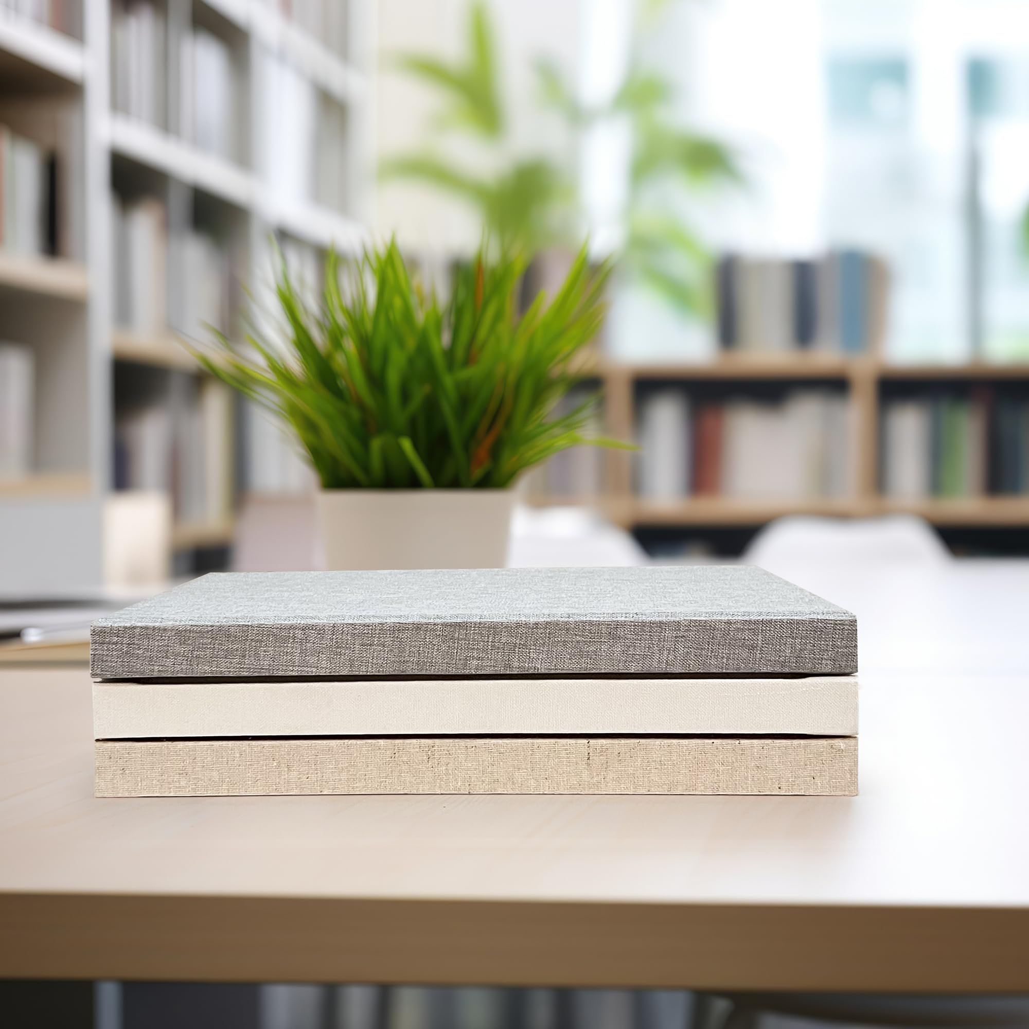 Cypress Gallery books styled on coffee table adding instant polished vignette