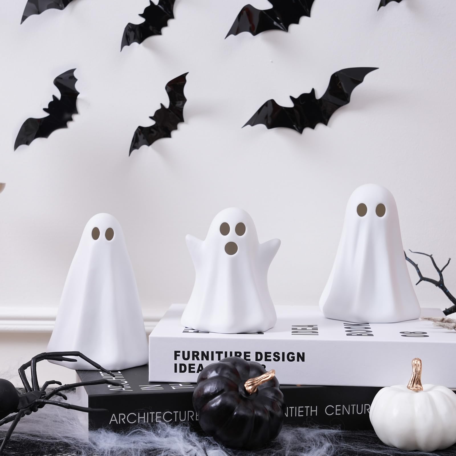 CYSKXYI lifestyle entryway decor showing welcoming spooky-season atmosphere