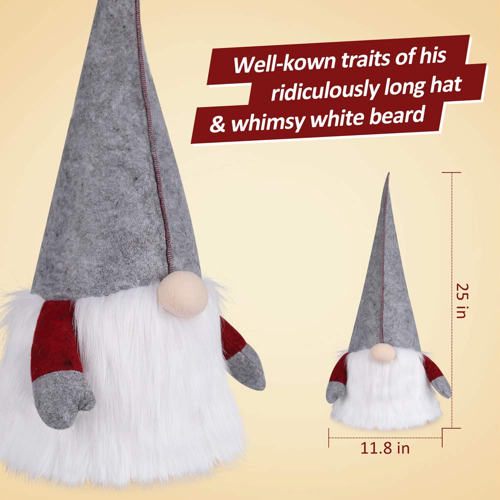 D-FantiX gnome in tree demonstrating stable topper presence and festive look