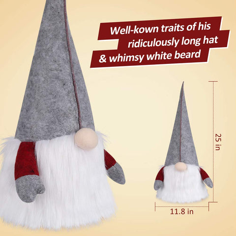D-FantiX gnome in tree demonstrating stable topper presence and festive look