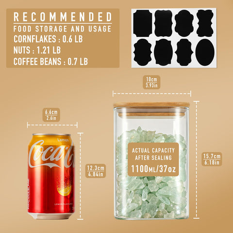 D2scrma open jar wide mouth for easy scooping and quick refills