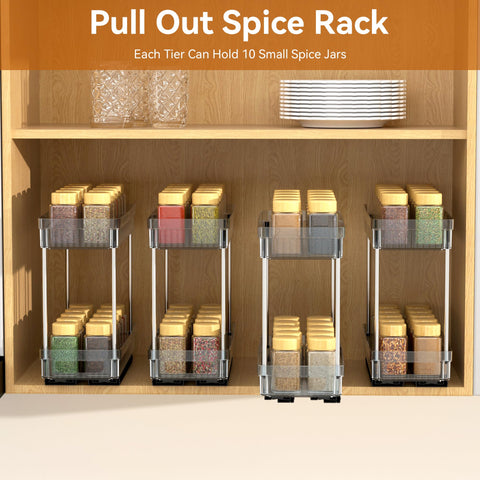 DABIGE lifestyle kitchen display with organized cabinet for a neat, modern look