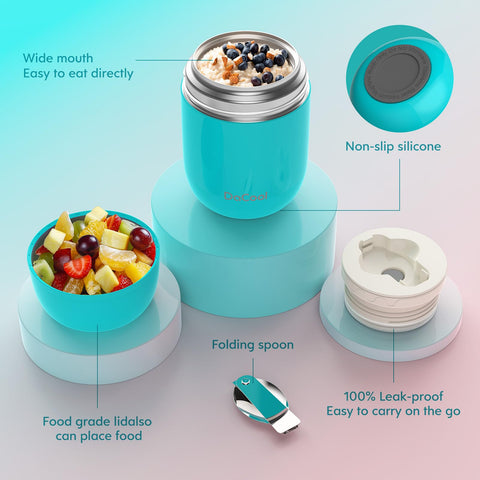 DaCool jar held in hand demonstrating 16 oz size and easy portability