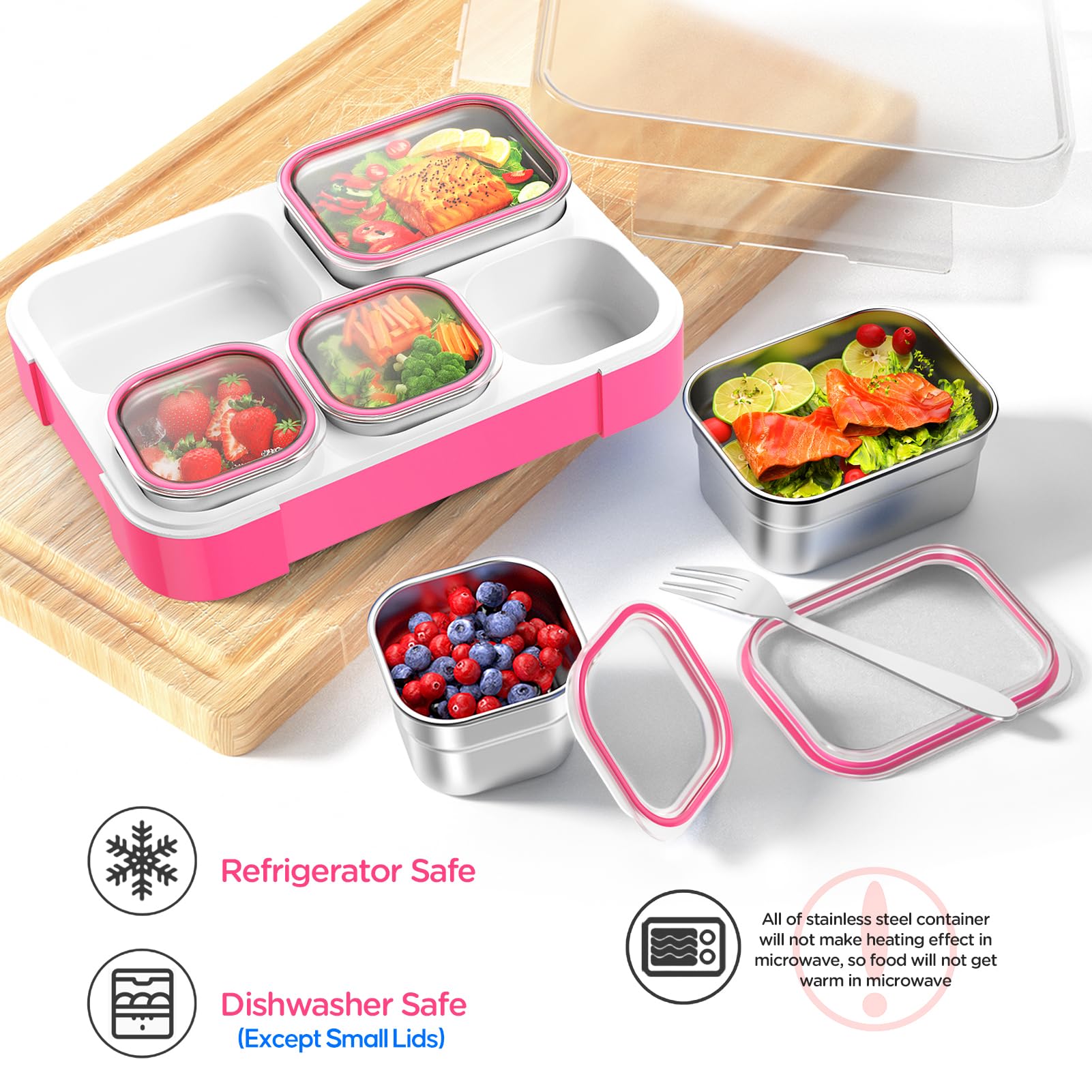 DaCool spork and carry bag included for easy transport benefit