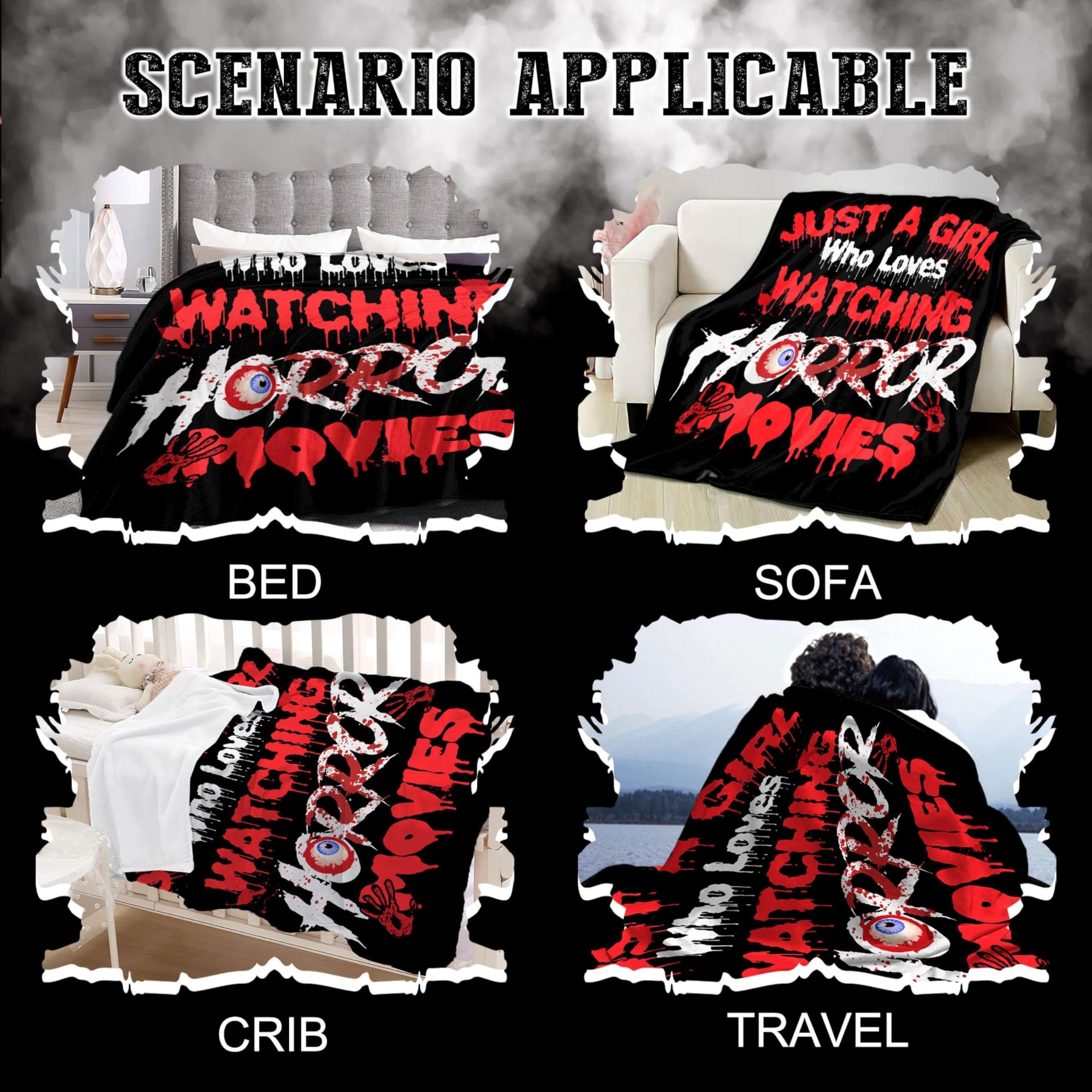 Daijizaio folded throw showing portability and easy storage benefit