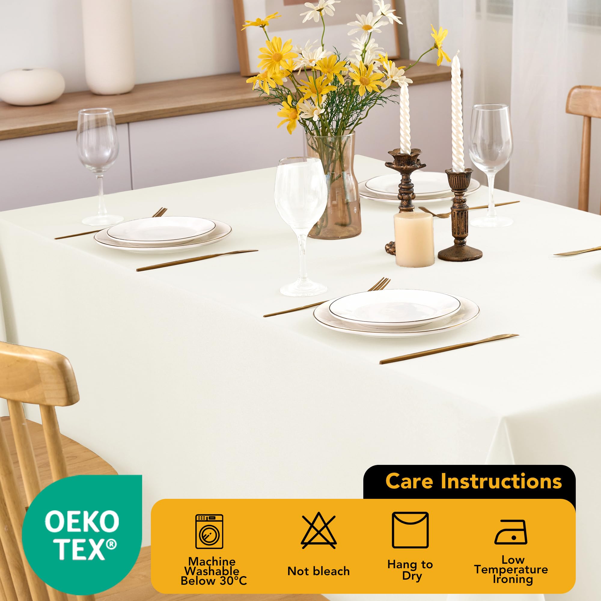 Dailyset table beside chair showing size and scale for 4–6 ft tables benefit