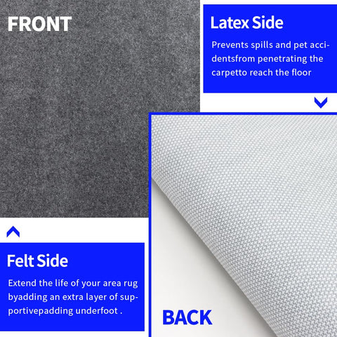 DAKKIONY close-up of felt texture providing grip and cushioning benefits