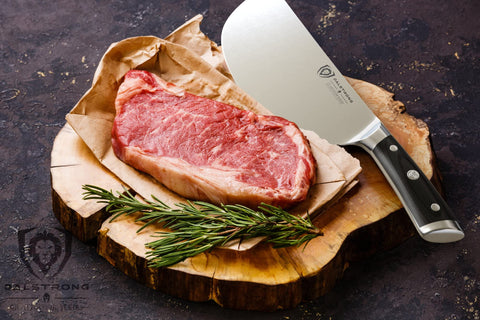 Dalstrong Ravager edge detail with sharpening angle for lasting performance