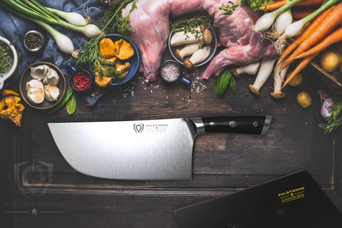 Dalstrong Ravager with PerfectFit sheath and packaging for safe storage