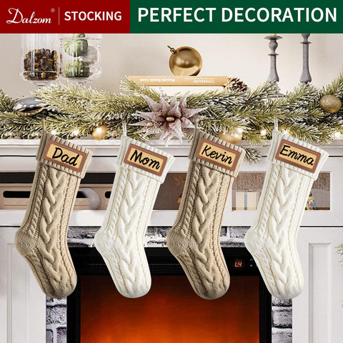 Dalzom reinforced hanging loop and kraft cards ready to label names